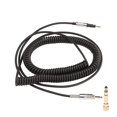 thumbnail image 2 of 3.5mm To 2.5mm Sound Coiled Cable, HiFi Plug And Play Stereo Gold Plated Plug Headphone Coiled Cable  For HD8 For Phones For HD599, 2 of 8