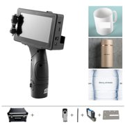 High Resolution 12.7mm/25.4mm Handheld Industrial Inkjet Printer, QR Code Logo Portable Printer ,Multi-Format Printing