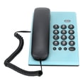 thumbnail image 1 of EIGTHTAIL Corded Telephone  Battery Free Desktop Landline With Dual Magnetic Handset For Home For Office, 1 of 8