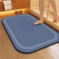 thumbnail image 1 of Dvkptbk Rubber Bath Mat, Bathroom Rugs Non Slip Washable, Quick Dry Bath Rugs, Machine Washable Shower Mat, Cushioned Bathmat for Bathroom Floor, Tub and Shower, 1 of 6