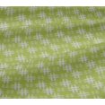 thumbnail image 5 of oneOone Viscose Jersey Fabric Check Kasuri Print Fabric BTY 60 Inch Wide, 5 of 5