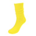 thumbnail image 2 of XIAQUJ Socks Solid Color Crew Socks Colorful Lightweight Cotton Socks Stockings Yellow One Size, 2 of 3