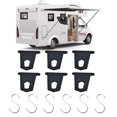thumbnail image 3 of Convenient Black Awning Rail Hook Rings Enhance Your Camping Experience, 3 of 5