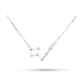 thumbnail image 2 of Constellation Theme DIY Rhinestone Friendship Necklace Ins Creative Adjustable Pendant for Lover Friend Festival Birthday Gifts Taurus Silver, 2 of 6