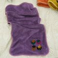 thumbnail image 4 of Serviette en Coton Fraise Coraux Polaire Absorbante Violette, 4 of 4