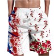 thumbnail image 1 of Shorts de Gym pour Hommes Décontractés Mode Shorts Patchwork avec Poches Taille Élastique Pantalons de Plage Shorts de Course pour Hommes en Liquidation, 1 of 4