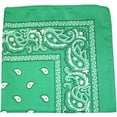 thumbnail image 1 of Mechaly Bandana en Polyester - Paisley et Couleurs Unies - Lot de 4, 1 of 2