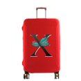 thumbnail image 1 of Luggage Cover Protector Elastic Dustroof Fashion Suitcase Dust Cover Fit 18-28 Inch Trolley Baggage 26 Leaf Letter Pattern 8leaf X L, 1 of 6