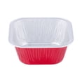 thumbnail image 1 of Pompotops Foil Cupcake Cups Square Lid Cupcake Cups, Mini Cupcake Cups Kitchen Baking Cups 100 PCS Clearance, 1 of 2