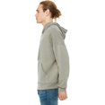 thumbnail image 3 of Bella Canvas Mens Sponge Fleece Pullover DTM Hoodie Sweatshirt 3729, 2XL, 3 of 3