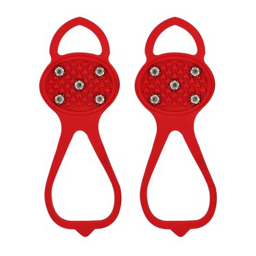 Gros Rabais! Crampons Universels Antidérapants pour Chaussures, Crampons d'Adhérence pour Chaussures d'Hiver 2025 pour la Glace et la Neige, Accessoires de Traction pour Chaussures, Bottes et Espadrilles pour la Sécurité Extérieure en Hiver