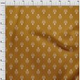 thumbnail image 4 of oneOone Viscose Chiffon Brown Fabric Asian Block Sewing Craft Projects Fabric Prints By Yard 42 Inch Wide, 4 of 4