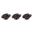 thumbnail image 3 of ZheElen Japanese Clogs Slippers Geta Sandals Flip Flops for Men Women 36 Blue Round Size 41 3Set, 3 of 6