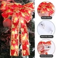 thumbnail image 4 of Pisexur Christmas Decorations Christmas Tree Bow, Christmas Wreath Bow, Christmas Led Wreath Bow, Warm LED Lights Christmas Tree Topper For Indoor Outdoor Xmas Decoration, 4 of 6