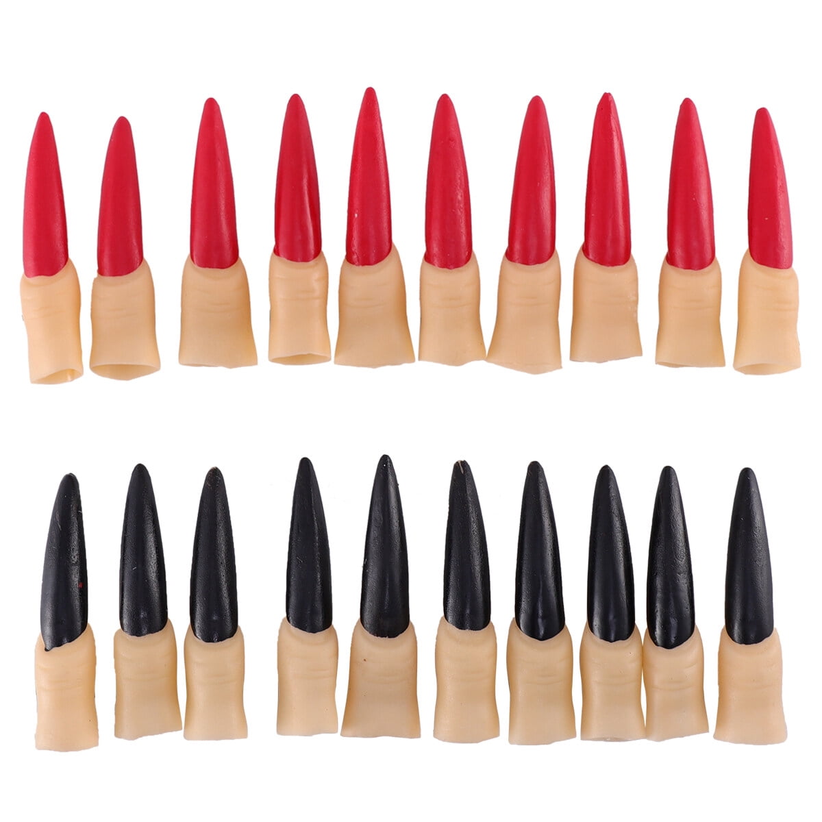 20Pcs Halloween Fake Nails Witch Nails Halloween Fingernails for Halloween Party