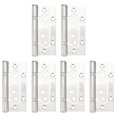 thumbnail image 3 of Furniture Hinge, 6PCS Mute Bearing Hinge Flat-Opening Rustproof Heavy Duty Door Hinge, For Cabinet Home, 3 of 8