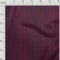 thumbnail image 2 of oneOone Polyester Lycra Fabric Dotted Chevron & Leaves Block Print Fabric BTY 56 Inch Wide, 2 of 4