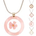 thumbnail image 3 of Bangcool Collier Pendentif Géométrique Simple Collier Fleur Séchée Collier Breloque pour Femmes, 3 of 6