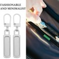 thumbnail image 4 of KAKOWELY zipper pull replacement 10pcs Replacement Zipper Pulls Detachable Zipper Slider Metal Zipper Repair Kit1.97"X0.31"X0.08", 4 of 5