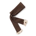 thumbnail image 4 of MIASHUI Girls Warm Thick Leggings Toddler Soild Color Ruffled Tights Bottoms,Brown,3-4 Years, 4 of 4