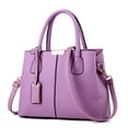 thumbnail image 2 of Honganda Women's Solid Color Bag, Elegant Dual Purpose Handbag Shoulder Packs, 2 of 3