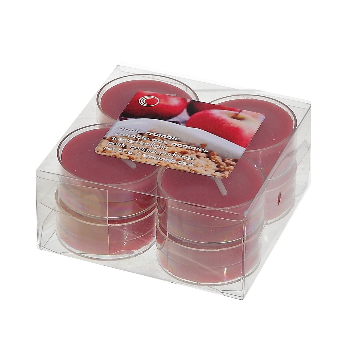 8 Pk Lumignons Parfumés (Apple Crumble) - Set of 2