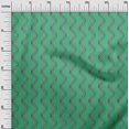 thumbnail image 3 of oneOone Velvet Sea Green Fabric Block Dress Material Fabric Print Fabric By The Yard 58 Inch Wide-RU, 3 of 5