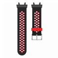 thumbnail image 3 of Two Tone Ventilated Pin Buckle Silicone Watch Strap Quality Material Breathable Adjustable Connector Universal For Watches, 3 of 3