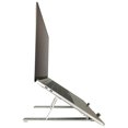 thumbnail image 2 of Amer Mounts Support d'Ordinateur Portable pour Bureau, Support d'Ordinateur Portable en Aluminium à 6 Niveaux Réglables avec Coussinet Rafraîchissant, Rehausseur Ventilé pour Ordinateur Portable Prenant en Charge des Tablettes et Cahiers de 10 à 15,6 Pouces AMRNS02, 2 of 6