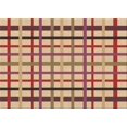 thumbnail image 1 of Ahgly Company Tapis Rectangulaire Lavable en Machine Intérieur Transitionnel Marron Rouge, 2 Pieds x 5 Pieds, 1 of 7