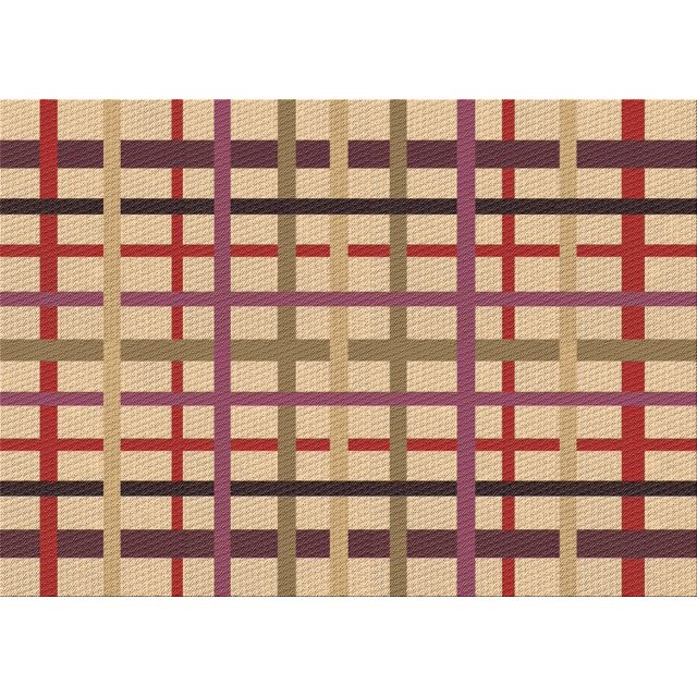 Ahgly Company Tapis Rectangulaire Lavable en Machine Intérieur Transitionnel Marron Rouge, 2 Pieds x 5 Pieds