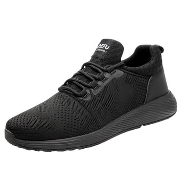 XZNGL Mens Steel Toe Safety Work Shoes Lightweight Breathable Casual Outdoor Athletic