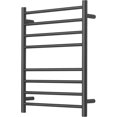 thumbnail image 1 of Electric Towel Warmer - Wall Mounted Bathroom Heated Towel Rack  Plug-in Design & Brushed Stainless  Finish, 1 of 5