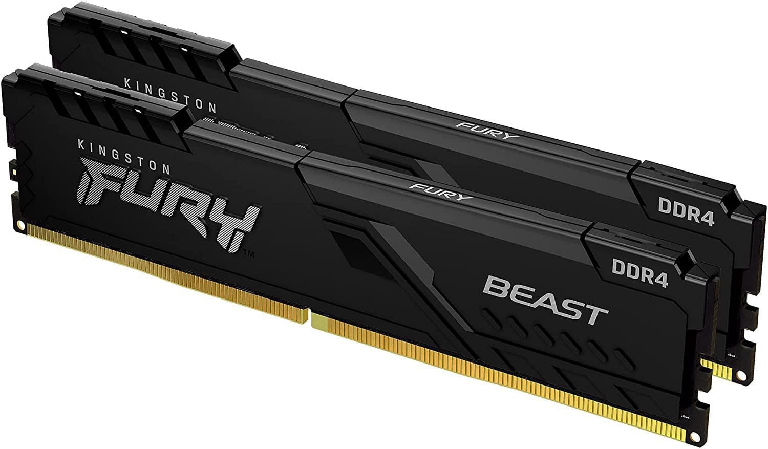 Kingston Fury Beast 32GB (2x16GB) 3200MHz DDR4 CL16 Desktop Memory