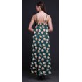 thumbnail image 4 of Bimba Robe Longue Décontractée en Rayonne Florale pour Femmes Bretelles Spaghetti Maxi Robe d'Été-TTTG, 4 of 4
