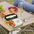 thumbnail image 4 of Vaidha Lunch Box 304 Stainless Steel Compartment Lunch Box Thickened Insulation Heating Fast Food Box Students Work Travellers Lunch Box, 4 of 6