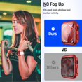 thumbnail image 4 of XiHAMA Waterproof Case Compatible with Apple Watch SE (2nd Gen) Series 6 5 4 Screen Protector, Tempered Glass Hard PC Bumper Face Cover, 4 of 7