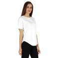 thumbnail image 2 of Inkmeso Regular Fit Solid Round NeckTop For Womens Casual Short Sleeves Soft Tee Tops, 2 of 7