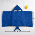 thumbnail image 3 of Serviette à capuchon pour enfants Mainstays – Requin, 3 of 6