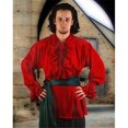 thumbnail image 1 of The Pirate Dressing C1006 Captain Charles Vane Shirt- Red - Small & Medium, 1 of 1