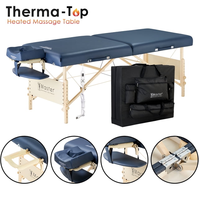 Master Massage 30" Coronado LX Therma Top Portable Massage Table Package (US)