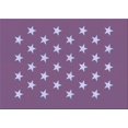 thumbnail image 1 of Ahgly Company Tapis Rectangulaire Lavable en Machine Intérieur Transitionnel Lilas Violet Riche, 4 Pieds x 6 Pieds, 1 of 7