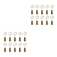 thumbnail image 2 of maskred 10pcs Plastic Fairy Lights For Party Decorations Add Whimsical Touch To Celebrations With These red 2Set, 2 of 6