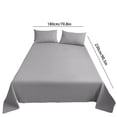 thumbnail image 3 of Bed Sheets High-end Hotel Sheets Luxurious Soft Quality Bedding Sheets Wrinkle- Fouling-, 3 of 7