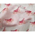 thumbnail image 4 of oneOone Silk Tabby Fabric Branch & Bird Block Decor Fabric Printed BTY 42 Inch Wide, 4 of 4