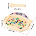 thumbnail image 3 of Wdhugt Beige Childrens Educational Magnetic Drawing Board With Stylus For Handwriting Practice And Creativity For Boys And Girls Plastic Drawing Toy Beige, 3 of 7