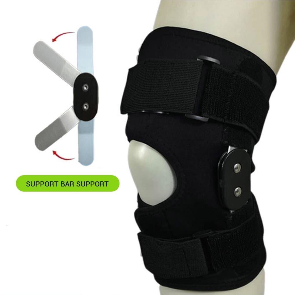 ziyahi Aluminium Knee Twin Hinged Support Grade Breathable Open Patella Brace No.2