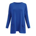 thumbnail image 5 of T-Shirts pour Femmes Décontractés Confortables Grande Chemise pour Femmes Randonnée Chemise à Manches Longues Manches Longues Col Rond Col Rond Chemises à Manches Longues pour Femmes Hauts Superposés à Manches Longues pour Femmes Hauts avec, 5 of 5