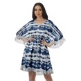 thumbnail image 1 of Moomaya Robe de Plage Imprimée Vêtements de Vacances Femmes Robes en Georgette pour Femmes, 1 of 6