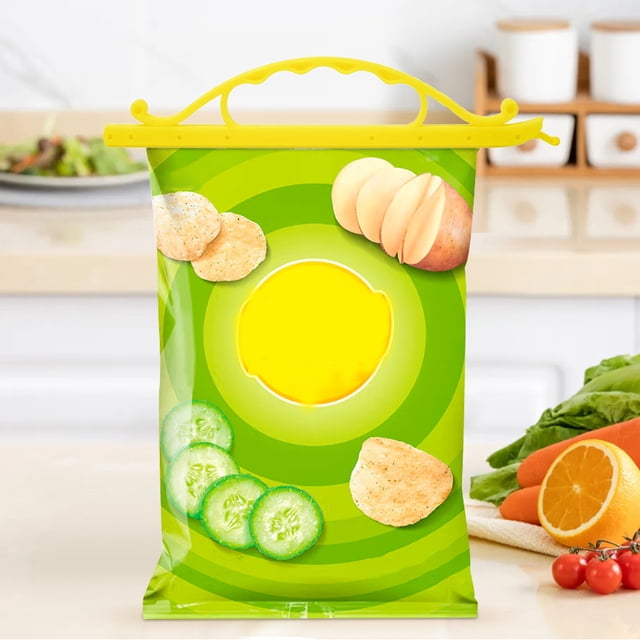 Chmadoxn Tools&Home Improvement Chip Bag Clips Airtight Chip Clips With Handle Bag Sealers Sealing clamp
